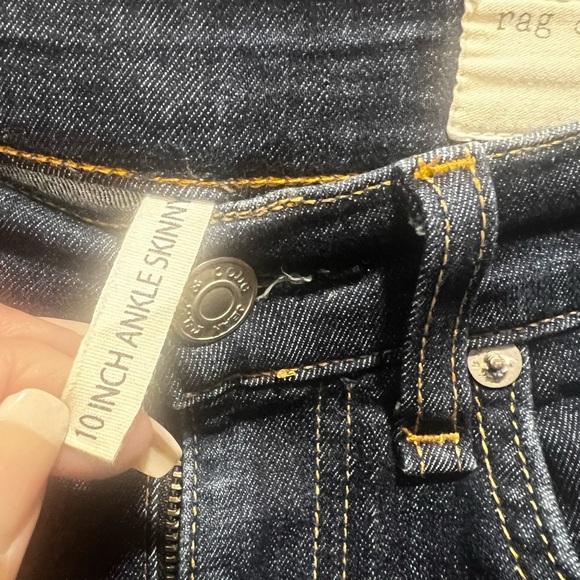 Rag and Bone size 24. Rough edge. EUC. - Picture 2 of 5